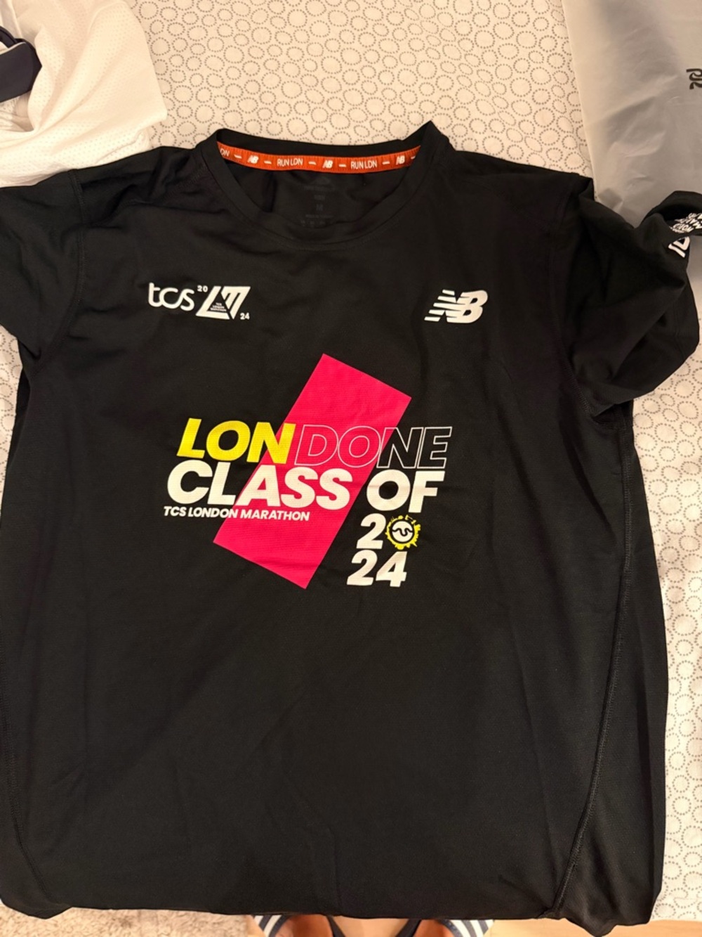 London Marathon 2024 t-shirt